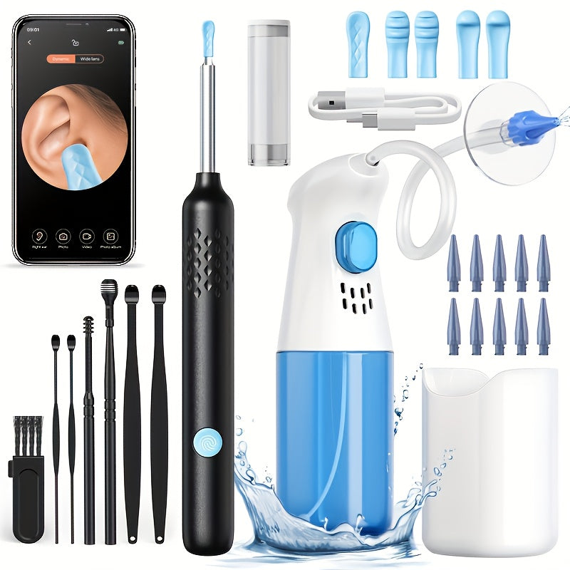 GLOWÉA Wireless Ear Cleaner with Camera and Light