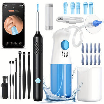 GLOWÉA Wireless Ear Cleaner with Camera and Light